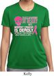 Ladies Shirt Halloween Scary Breast Cancer Deadly Moisture Wicking Tee