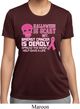 Ladies Shirt Halloween Scary Breast Cancer Deadly Moisture Wicking Tee