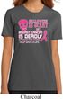 Ladies Shirt Halloween Scary Breast Cancer Deadly Organic Tee T-Shirt