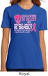 Ladies Shirt Halloween Scary Breast Cancer Deadly Organic Tee T-Shirt