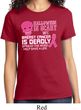Ladies Shirt Halloween Scary Breast Cancer Deadly Tee T-Shirt