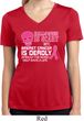 Ladies Shirt Halloween Scary Cancer Deadly Moisture Wicking V-neck Tee