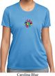 Ladies Shirt Hippie Sun Patch Middle Moisture Wicking Tee T-Shirt