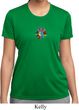 Ladies Shirt Hippie Sun Patch Middle Moisture Wicking Tee T-Shirt