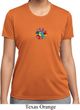 Ladies Shirt Hippie Sun Patch Middle Moisture Wicking Tee T-Shirt