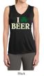 Ladies Shirt I Love Beer Moisture Wicking Sleeveless Tee T-Shirt