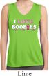 Ladies Shirt I Love Boobies Sleeveless Moisture Wicking Tee T-Shirt