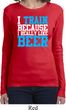 Ladies Shirt I Train For Beer Long Sleeve Tee T-Shirt