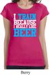 Ladies Shirt I Train For Beer Longer Length Tee T-Shirt