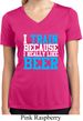 Ladies Shirt I Train For Beer Moisture Wicking V-neck Tee