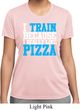 Ladies Shirt I Train For Pizza Moisture Wicking Tee T-Shirt