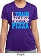 Ladies Shirt I Train For Pizza Moisture Wicking Tee T-Shirt
