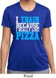 Ladies Shirt I Train For Pizza Moisture Wicking Tee T-Shirt