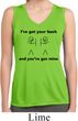 Ladies Shirt I've Got Your Back Sleeveless Moisture Wicking T-Shirt