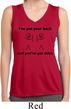 Ladies Shirt I've Got Your Back Sleeveless Moisture Wicking T-Shirt