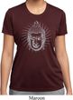 Ladies Shirt Iconic Buddha Moisture Wicking Tee T-Shirt