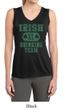Ladies Shirt Irish Drinking Team Sleeveless Moisture Wicking Tee