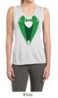 Ladies Shirt Irish Tuxedo Sleeveless Moisture Wicking Tee T-Shirt