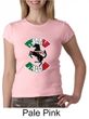 Ladies Shirt Italian Stallion Crewneck Tee T-Shirt