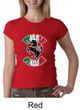 Ladies Shirt Italian Stallion Crewneck Tee T-Shirt