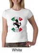 Ladies Shirt Italian Stallion Crewneck Tee T-Shirt