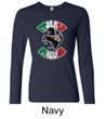 Ladies Shirt Italian Stallion Long Sleeve Tee T-Shirt
