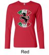 Ladies Shirt Italian Stallion Long Sleeve Tee T-Shirt