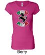 Ladies Shirt Italian Stallion Longer Length Tee T-Shirt