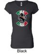 Ladies Shirt Italian Stallion Longer Length Tee T-Shirt