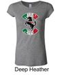 Ladies Shirt Italian Stallion Longer Length Tee T-Shirt
