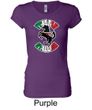 Ladies Shirt Italian Stallion Longer Length Tee T-Shirt