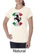 Ladies Shirt Italian Stallion Organic Tee T-Shirt
