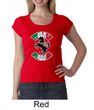 Ladies Shirt Italian Stallion Scoop Neck Tee T-Shirt