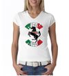 Ladies Shirt Italian Stallion V-neck Tee T-Shirt