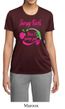 Ladies Shirt Jersey Girls Don't Pump Gas Moisture Wicking Tee T-Shirt