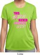 Ladies Shirt Kicked Cancers Ass Moisture Wicking Tee T-Shirt