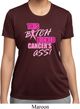 Ladies Shirt Kicked Cancers Ass Moisture Wicking Tee T-Shirt