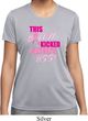 Ladies Shirt Kicked Cancers Ass Moisture Wicking Tee T-Shirt