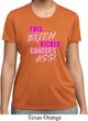 Ladies Shirt Kicked Cancers Ass Moisture Wicking Tee T-Shirt