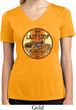 Ladies Shirt Last Stop Moisture Wicking V-neck Tee