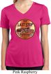 Ladies Shirt Last Stop Moisture Wicking V-neck Tee