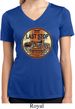 Ladies Shirt Last Stop Moisture Wicking V-neck Tee
