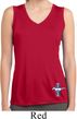 Ladies Shirt Legend Lives Crest Bottom Print Sleeveless Moisture Tee