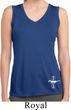 Ladies Shirt Legend Lives Crest Bottom Print Sleeveless Moisture Tee