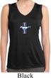 Ladies Shirt Legend Lives Small Print Sleeveless Moisture Wicking Tee