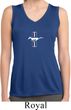 Ladies Shirt Legend Lives Small Print Sleeveless Moisture Wicking Tee