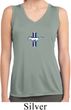 Ladies Shirt Legend Lives Small Print Sleeveless Moisture Wicking Tee