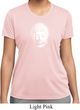 Ladies Shirt Little Buddha Head Moisture Wicking Tee T-Shirt