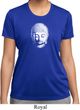 Ladies Shirt Little Buddha Head Moisture Wicking Tee T-Shirt