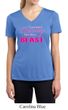 Ladies Shirt Look Like a Beauty Moisture Wicking V-neck Tee T-Shirt
